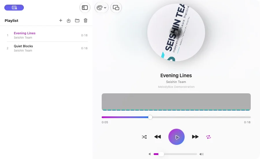 MelodyBox for Mac